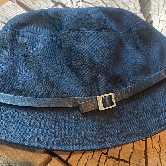 Gucci Logo “GG” Black Size Large Canvas 100% Authentic. Vintage Tom Ford Era! - Picture 1 of 7
